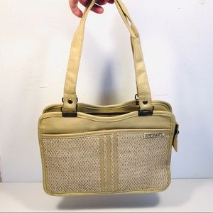 LAST CALL- Vintage 70s 🌈 Canvas Basket Purse